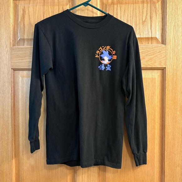 Dragon Ball Z Super Goku Ramen Long-Sleeve T-Shirt Black Toei Animation Men’s S - Picture 2 of 3